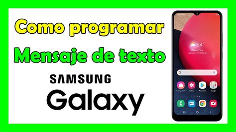 Como programar un mensaje de texto en Android o Cómo programar mensajes