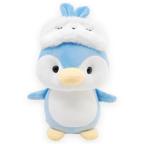 Pingüino de peluche azul 24 cm altura PUUF