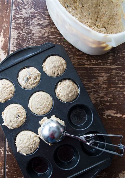 Six Week Raisin Bran Refrigerator Muffins The Kitchen Magpie