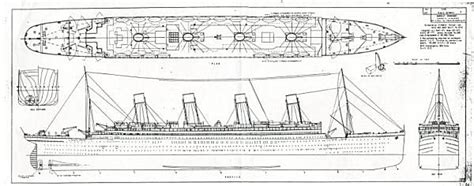 Титаник чертежи корабля