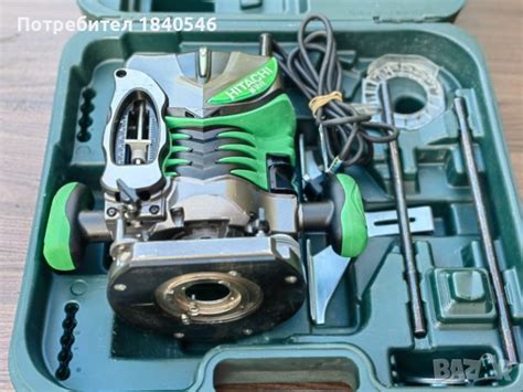Оберфреза HITACHI/HIKOKI M12V2 2000W, професионална фреза за дърво в ...