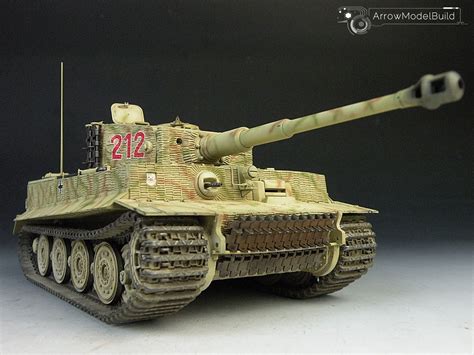 Arrowmodelbuild Tiger I Tank Number 212 Built And Painted 135 Model Kit