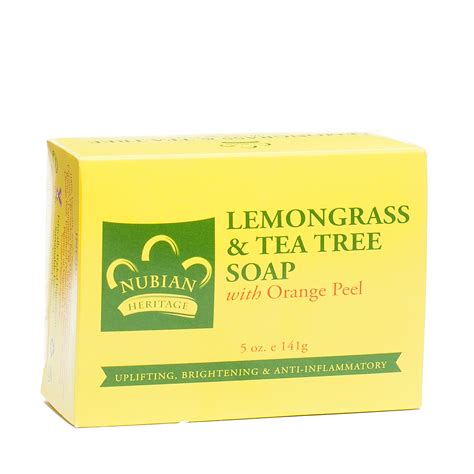 Lemongrass And Tea Tree W Orange Peel Bar Soap Thrive Market