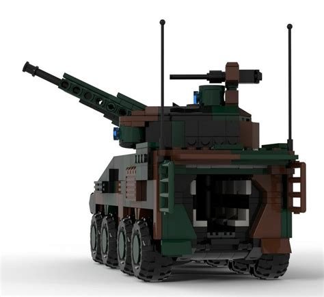 Lego Rheinmetall Boxer Crv In 2020 Lego Moc Boxer Military Vehicles