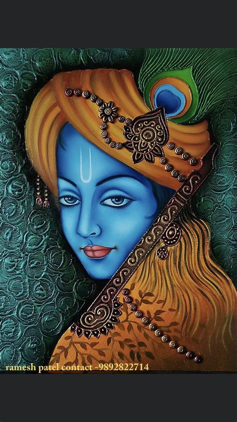 Pin By Krishna Priya Naguboina On Indian Art Paintings Krishna Painting Indian Art Paintings