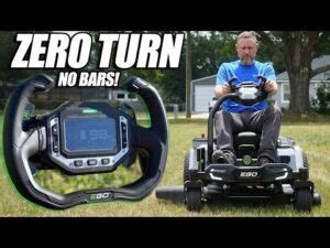 EGO Z6 Zero Turn Mower With E Steer ZT4205S Lawn Mower Review And