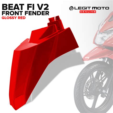 BEAT FI V2 FRONT FENDER HYDRO DIP C 8428 GARNISH FOR HONDA BEAT FI