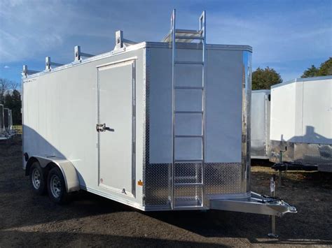 2024 Stealth Trailers 7x14 Aluminum 7k Enclosed Ultimate Contractor Cargo Trailer Central Nh