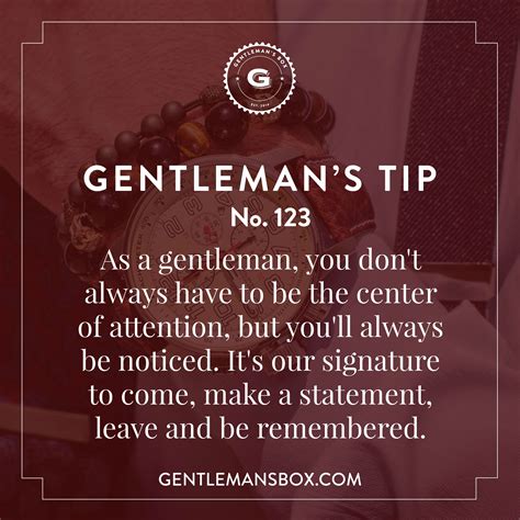 Pin by The Gentleman's Box on Gentleman's Tips | Gentleman rules