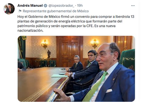 Amlo Aseguró Que Compra De Plantas A Iberdrola Garantiza Que No Suba El