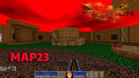 Final Doom TNT Evilution MAP23 Lunar Mining Project 100 Playthrough