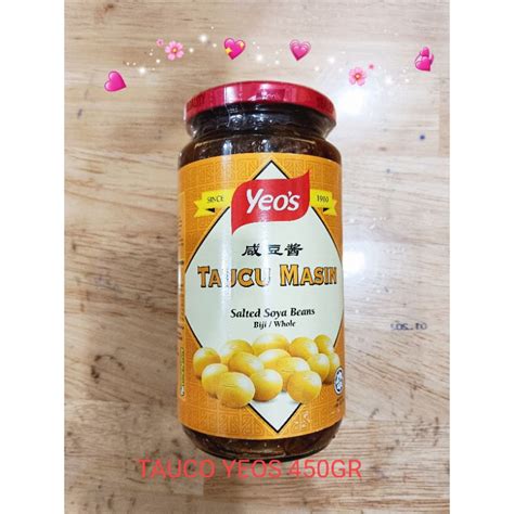 Jual Yeos Taucu Tauco Salted Soya Beans Gr Shopee Indonesia