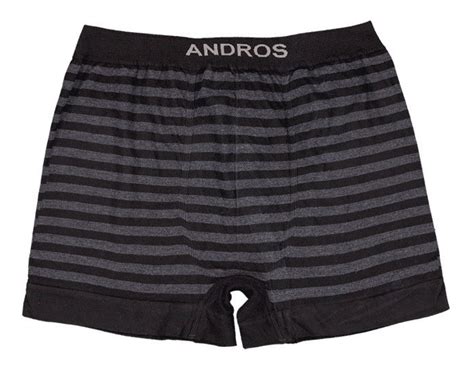 Pack X6 Boxer Algodón Sin Costura Andros 5244 Lencería Mumi Pupe