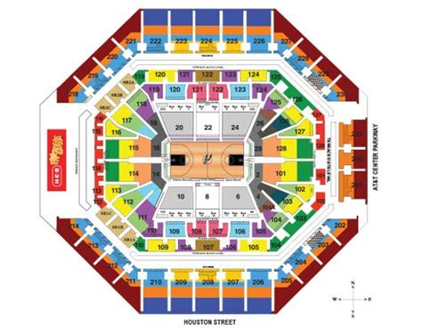 Seating Charts Frost Bank Center