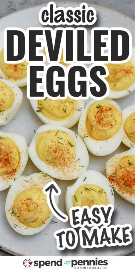 Deviled Eggs Recipe Spend With Pennies