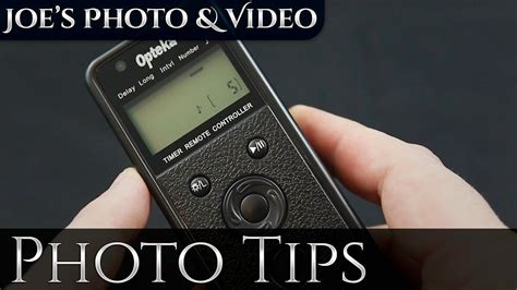 How To Setup A Intervalometer For Time Lapse - Photography Tips - YouTube