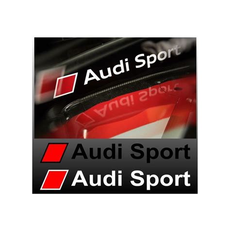 Audi Sport Sticker Autocollant De Coffre Taille Et Coloris Au Choix