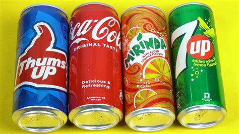 Can Of Coca Cola Thums Up 7Up And Mirinda YouTube