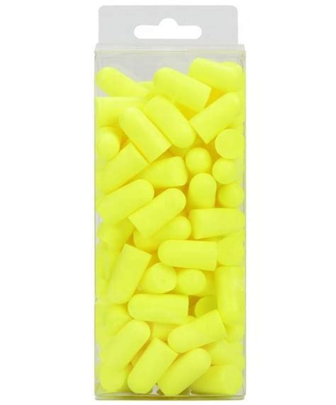 Yellow Soundproof Sleeping Noise Cancelling Shooting Pu Foam Ear Plugs China Earplug And