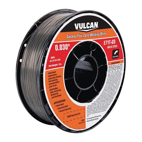 0 030 In E71T GS Flux Core Welding Wire 10 Lb Roll