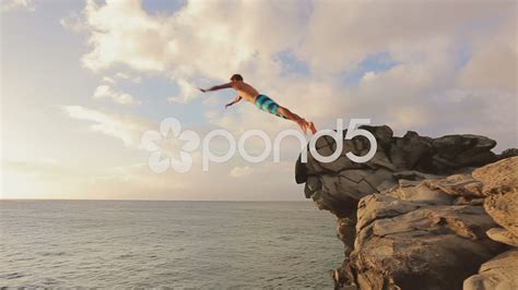 Sunset Cliff Jumping