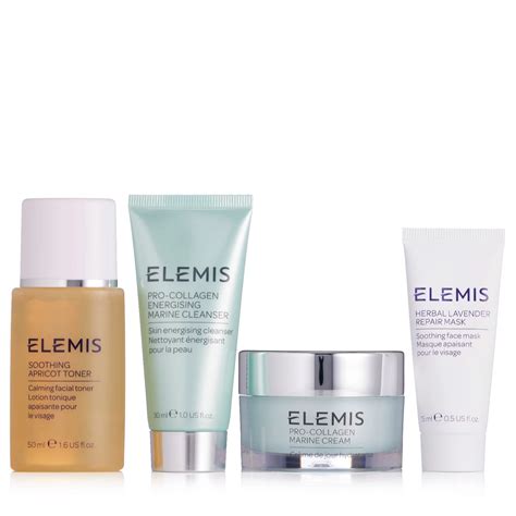 Elemis 4 Piece Travel Essentials Edit - QVC UK