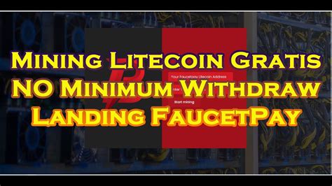 Mining Litecoin Gratis Legit II Tak Ada Minimum Withdraw Terbukti