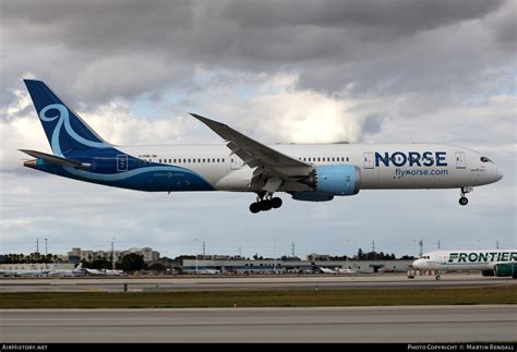 Aircraft Photo Of G CKWD Boeing 787 9 Dreamliner Norse Atlantic