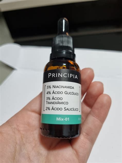 S Rum Facial Renovador Antiacne Principia Skincare Mix Niacinamida