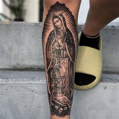 Virgen De Guadalupe Tattoo Drawings Best Tattoo Ideas Kulturaupice