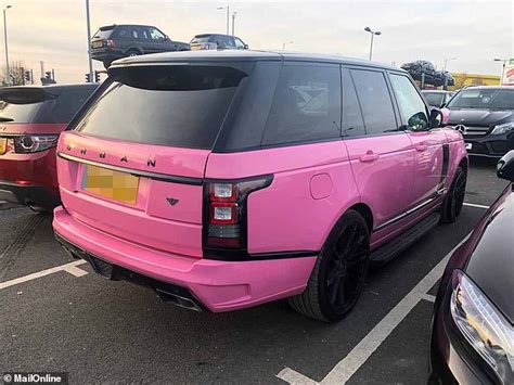 Katie Prices Repossessed Pink Range Rover For Sale At Garage Daily