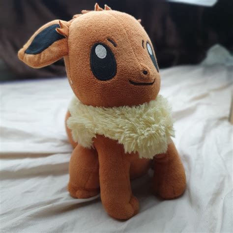 Pokemon Eevee Plushie, Hobbies & Toys, Toys & Games on Carousell