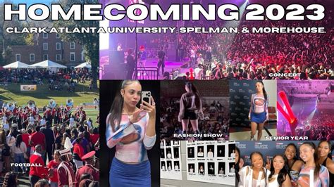 HBCU Homecoming Vlog 2023 Clark Atlanta Spelman Morehouse YouTube