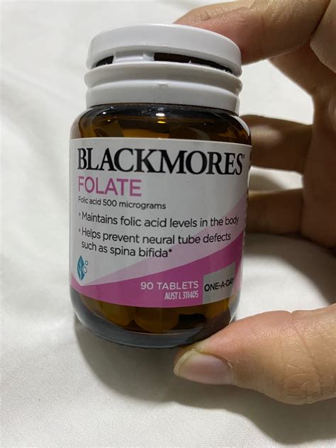 Blackmores Folate Folic Acid Health Nutrition Health Supplements