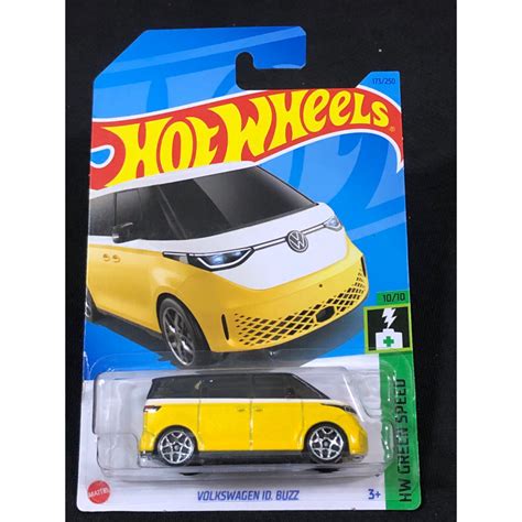 風火輪 hot wheels 2023 福斯 Volkswagen id buzz 商用 廂型 普卡 蝦皮購物
