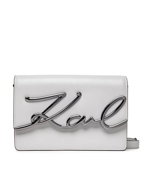 KARL LAGERFELD Дамска чанта 225W3040 Сив | Modivo.bg