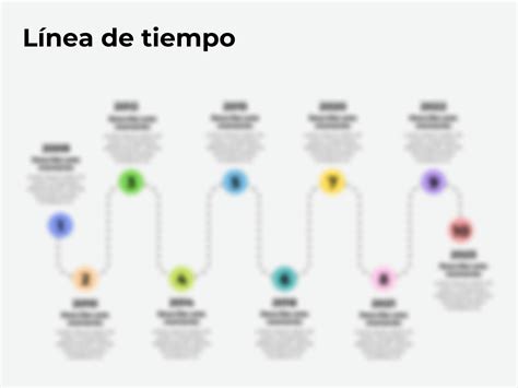 Solution Gr Fico De L Nea De Tiempo Timeline Flujo Progreso De