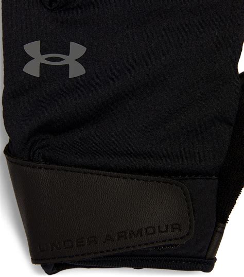 Mens Under Armour Black Training Gloves Harrods Uk