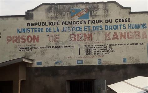 Évasion spectaculaire à la prison centrale de Beni Nord Kivu Infocongo