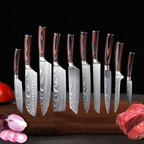 Jual Pisau Dapur Baja Super Tajam Chef Knife Jepang Stainless Steel