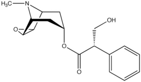 Struttura della scopolamina - DocCheck