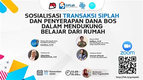 Sosialisasi Transaksi SIPlah Dan Penyerapan Dana BOS YouTube