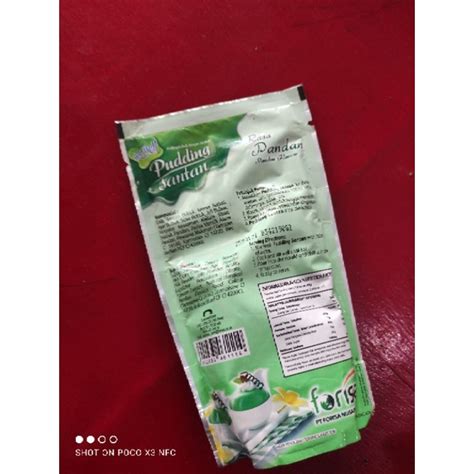 Nutrijell Pudding Coconut Pandan Flavor Shopee Malaysia