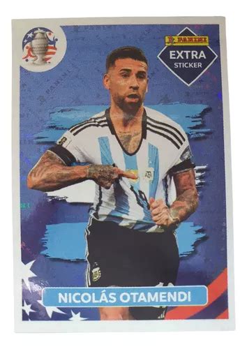 Lamina Extra Sticker Nicolas Otamendi Copa America Usa 2024 Cuotas