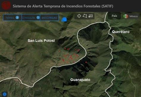 Incendio En Sierra Gorda No Ha Llegado A Guanajuato Luchan Por