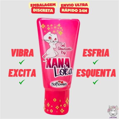 Xana Loka Gel Estimulante E Excitante Feminino Hot Flowers Sex Shop Shopee Brasil