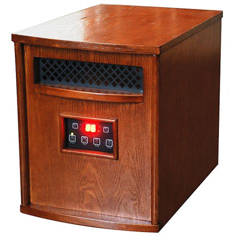 Lifesmart Amish Inspired Power Plus Infrared Quartz Heater Free Shipping Today