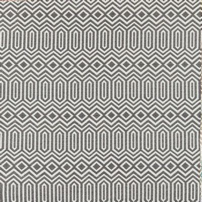 McalisterTextiles Colorado Geometric Fabric By The Half Yard In Gray