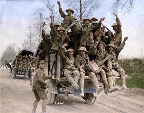 Projet De Colorisation De La Premi Re Guerre Mondiale Vimy Foundation