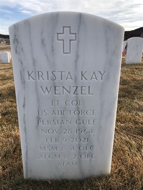 LTC Krista Kay Wenzel 1964 2021 Find A Grave Memorial